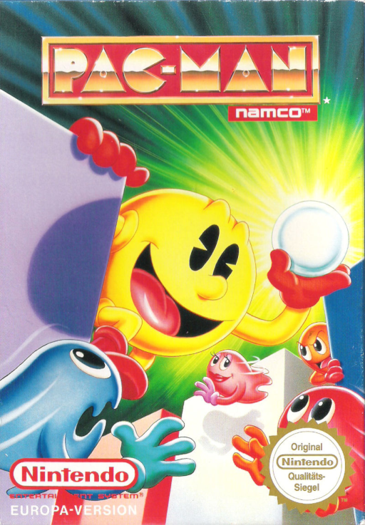 Pac-Man (Europe) box art